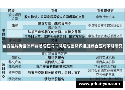 全方位解析世俱杯赛场潜在冷门风险成因及多维度综合应对策略研究 全方位解析世俱杯赛场潜在冷门风险成因及多维度综合应对策略研究